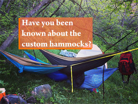 Getting to know about custom hammocks that give you choices