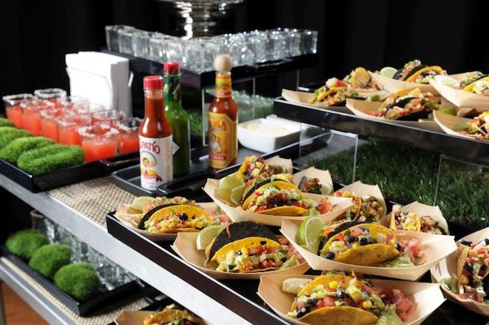 wedding catering services tacos station 