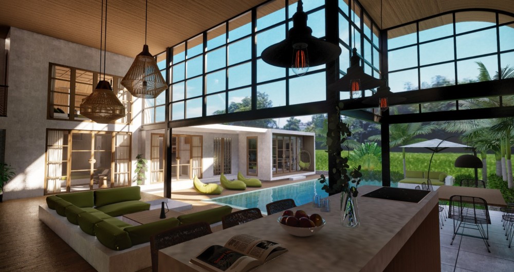 Luxury Bali Villas for Sale Living Room