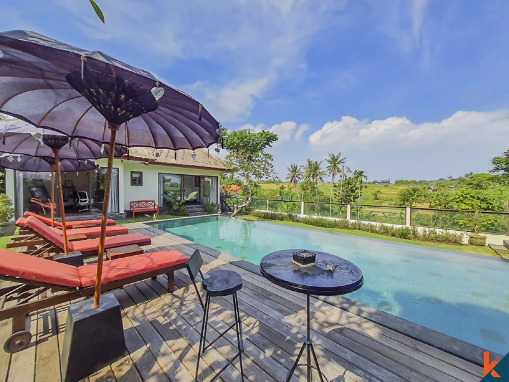 Bali villas for sale with private pool in a cliff